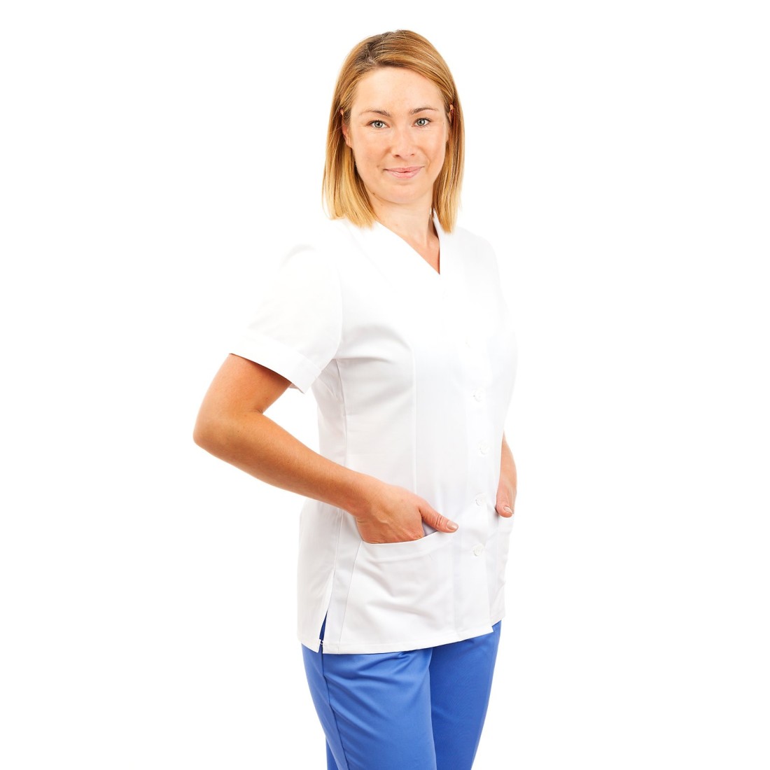 Nurses Uniform Tunic V-Neck - T02 MEDCO