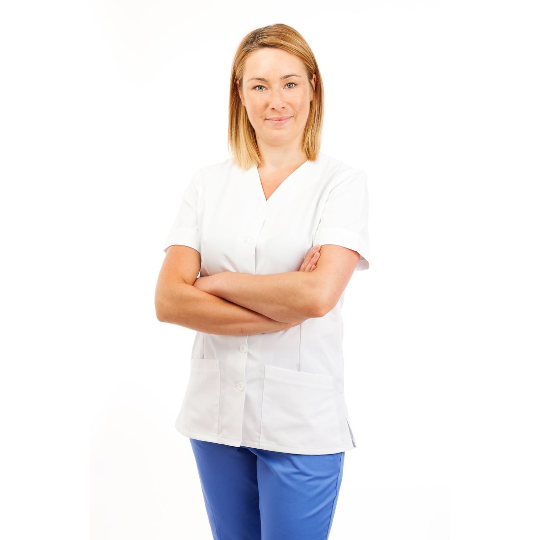 Nurses Uniform Tunic V-Neck - T02 MEDCO