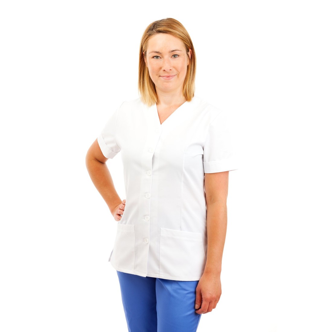 Nurses Uniform Tunic V-Neck - T02 MEDCO