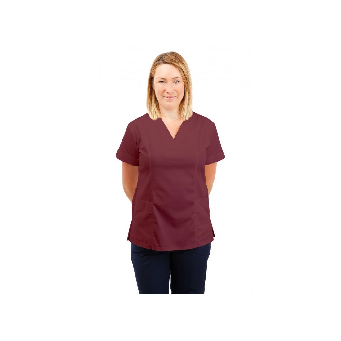 SONAS Fitted Scrub with V-Neck - MEDCO T05