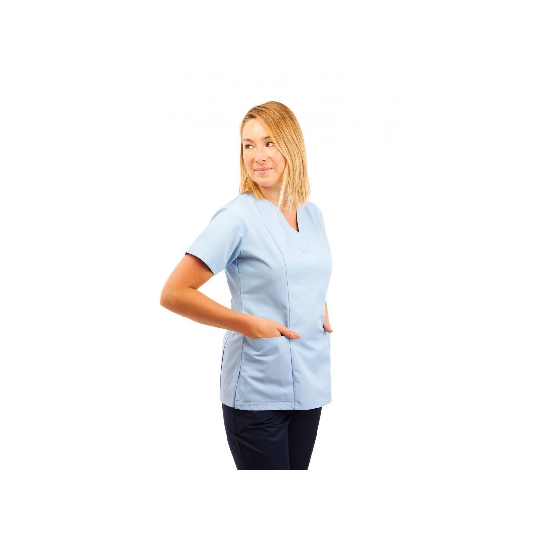 SONAS Fitted Scrub with V-Neck - MEDCO T05