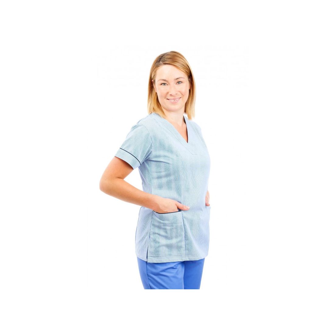 SONAS Fitted Scrub with V-Neck - MEDCO T05