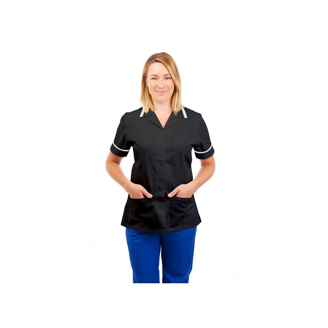 SONAS Square Collar Concealed Buttons - MEDCO T15