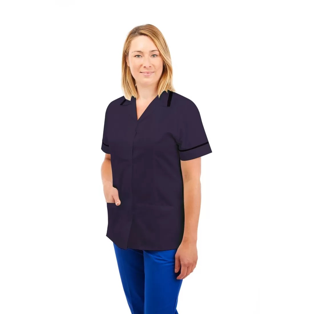 SONAS Square Collar Concealed Buttons - MEDCO T15