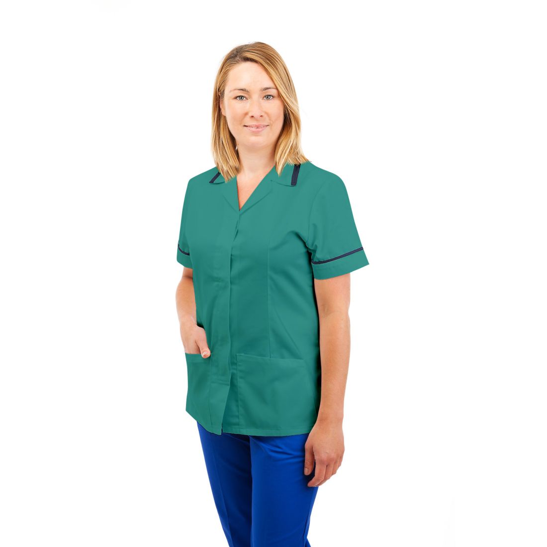 SONAS Square Collar Concealed Buttons - MEDCO T15