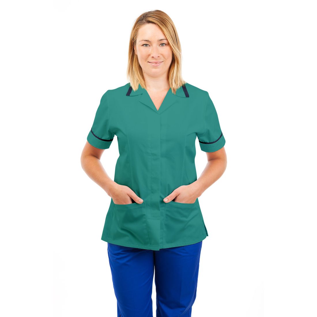 SONAS Square Collar Concealed Buttons - MEDCO T15