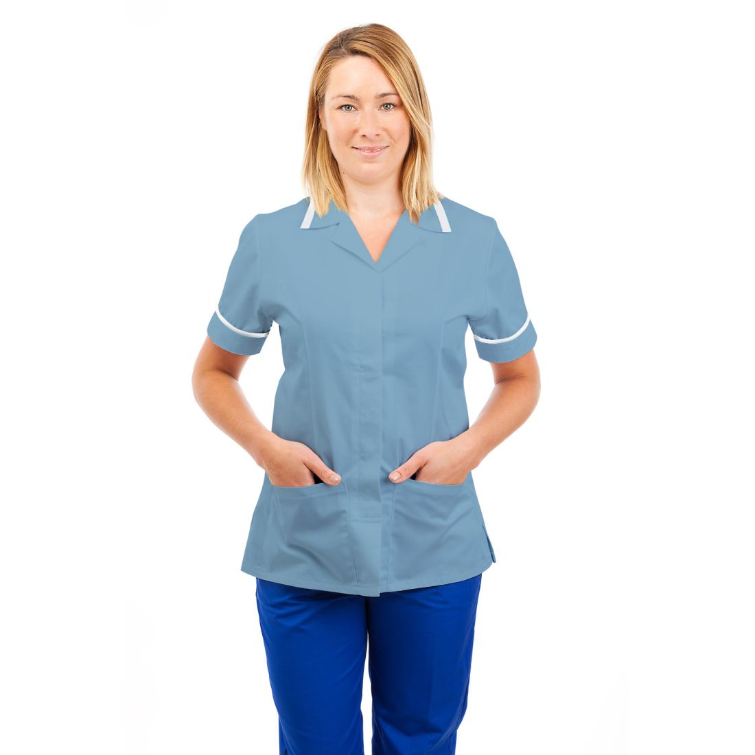 SONAS Square Collar Concealed Buttons - MEDCO T15