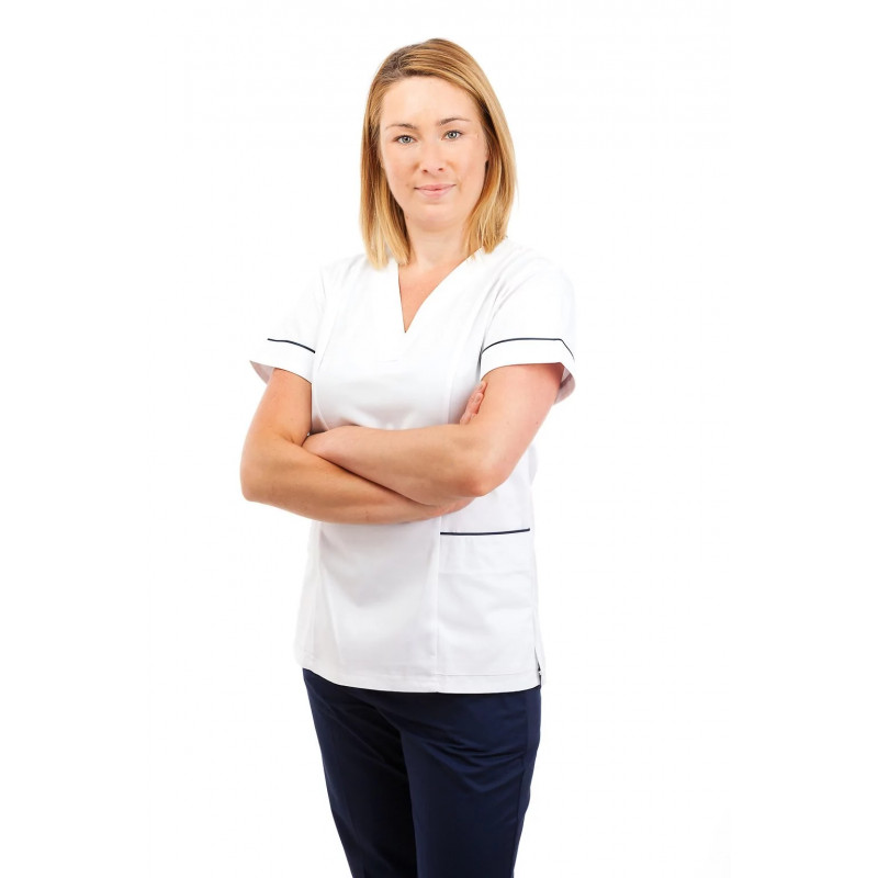 Nursing Uniforms Fitted Scrub V Neck T05 T05