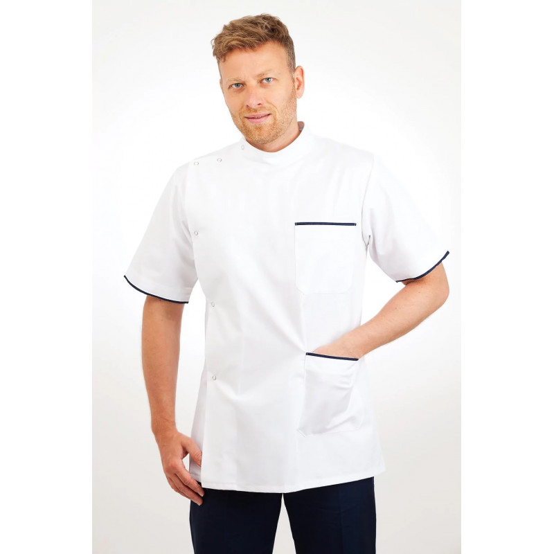 Male Stud Side Closing Nursing Uniform Top T20 T20