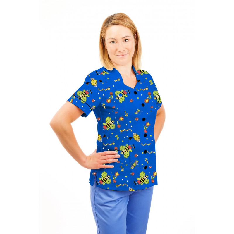 Scrub tops sale for pediatric nurses