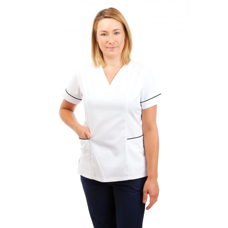 SONAS T05 Female Fitted Tunic White SONAS -T05