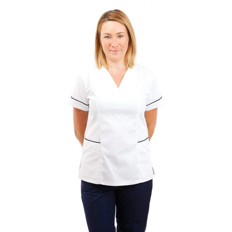 SONAS T05 Female Fitted Tunic White SONAS -T05