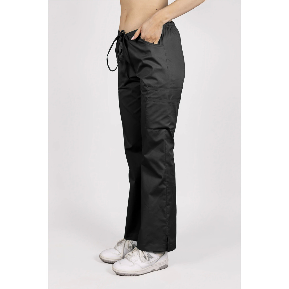 Female Pants Ultra Flex Soft Touch GlideFit Side-Pant Black